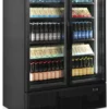 Tefcold Getränkekühlschrank FSC1200HBLACK schwarz