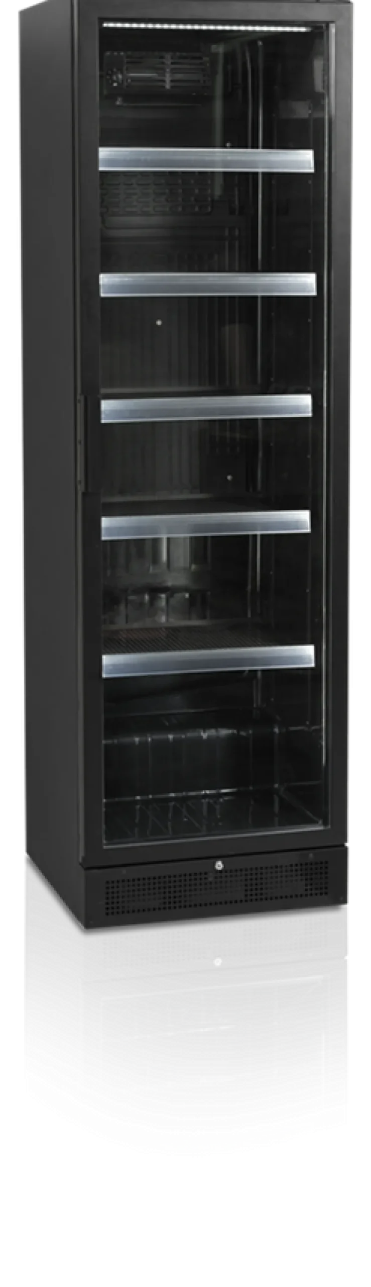 Tefcold Getränkekühlschrank SCU1425H schwarz
