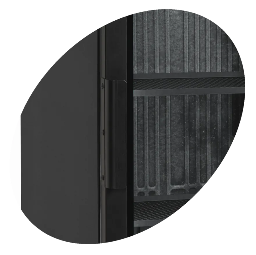 Tefcold Getränkekühlschrank SCU1425H schwarz