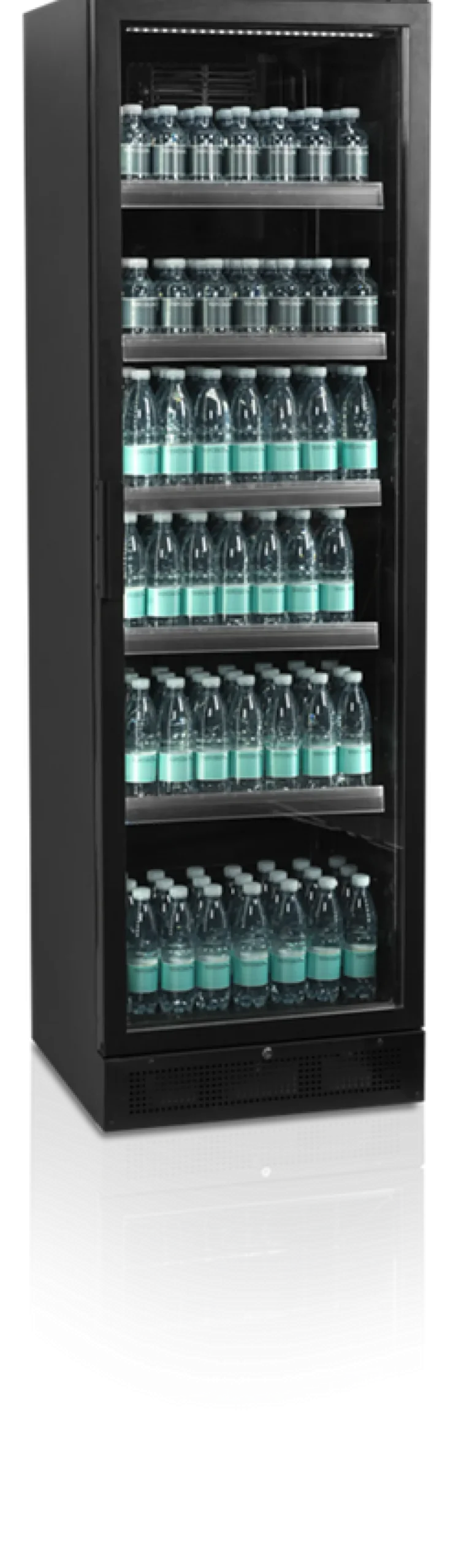 Tefcold Getränkekühlschrank SCU1425H schwarz