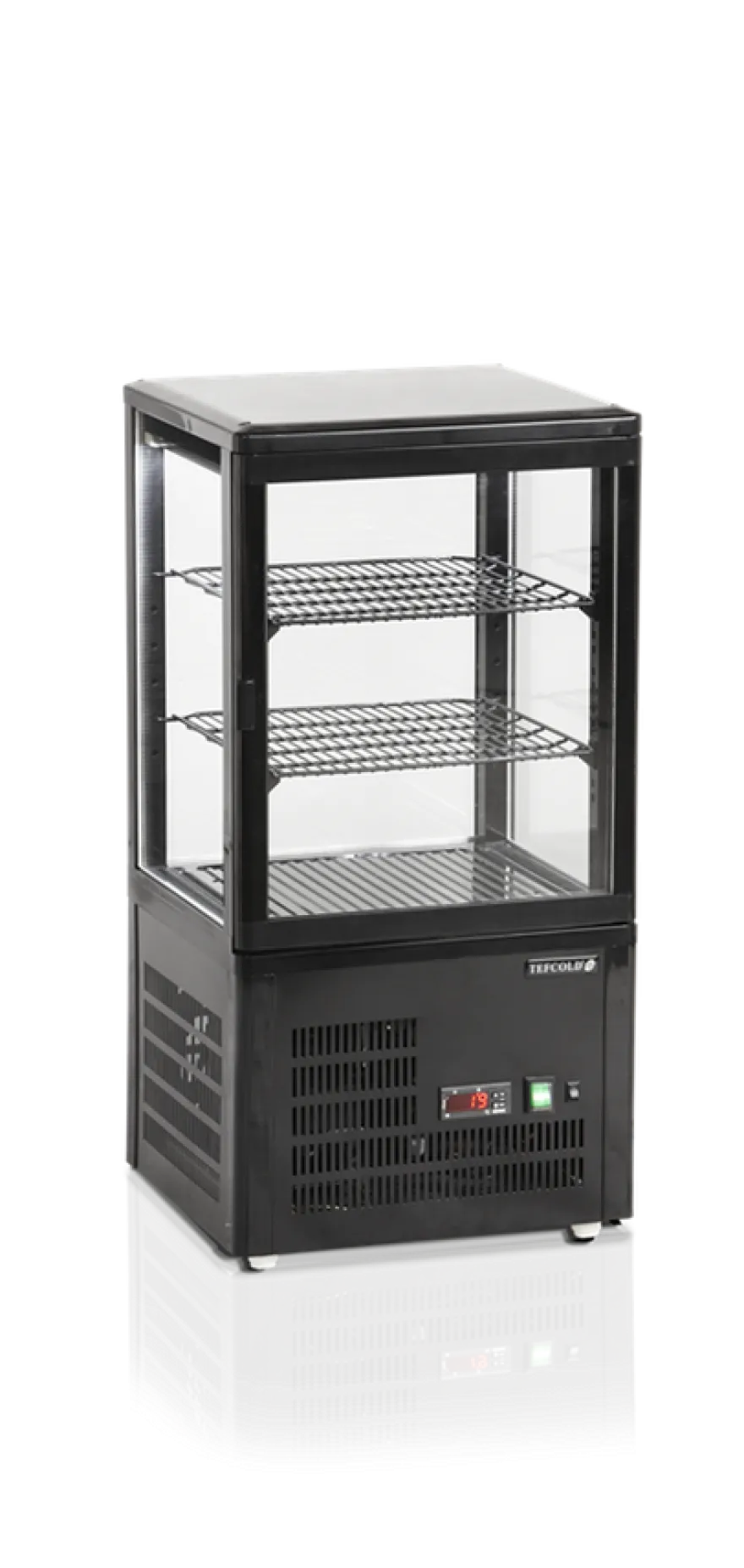 Tefcold Kühlvitrine Tischmodell UPD60-BLACK