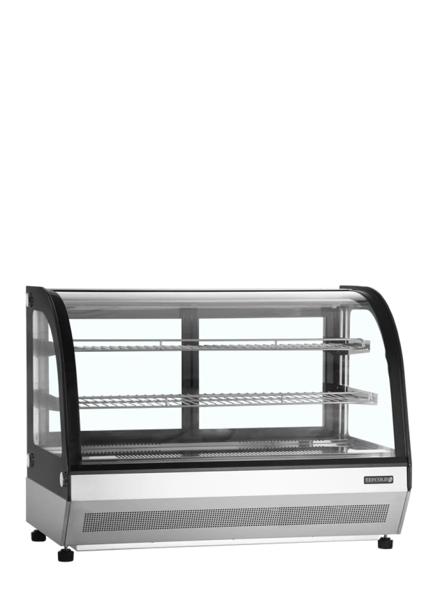 Tefcold Kühlvitrine Tischmodell LCT900C/BLACK