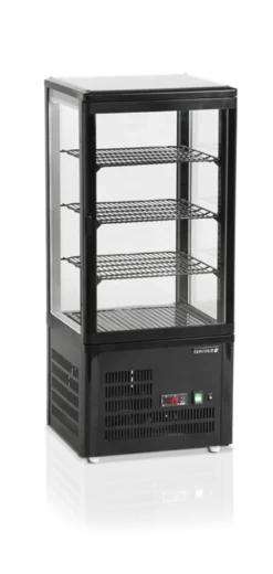 Tefcold Kühlvitrine Tischmodell UPD80-BLACK