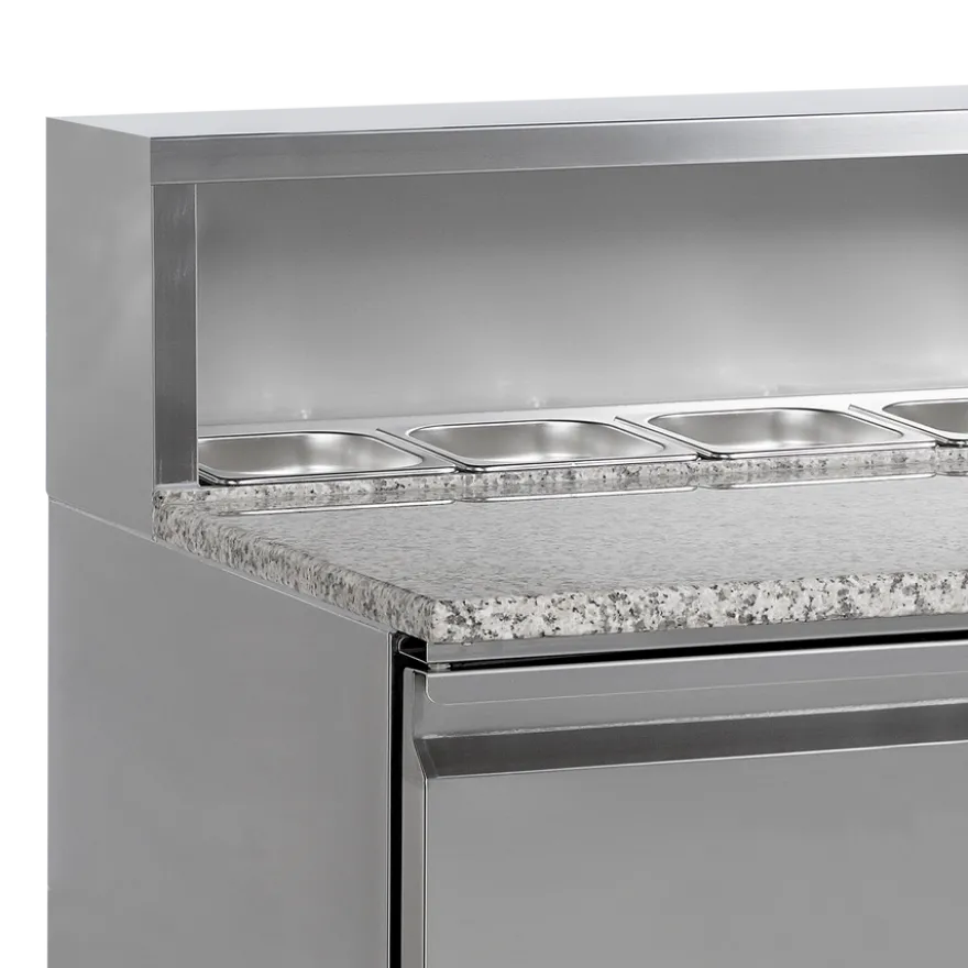 Tefcold Pizzakühltheke PT930, GN 1/1