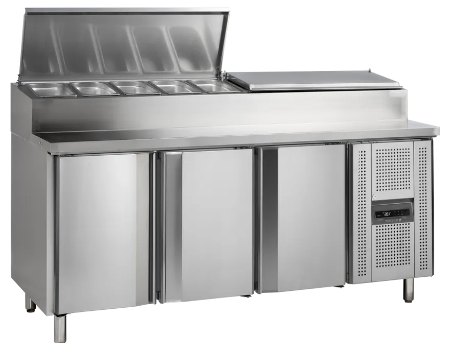 Tefcold Sandwich-Zubereitungstheke SS7300, GN 1/1