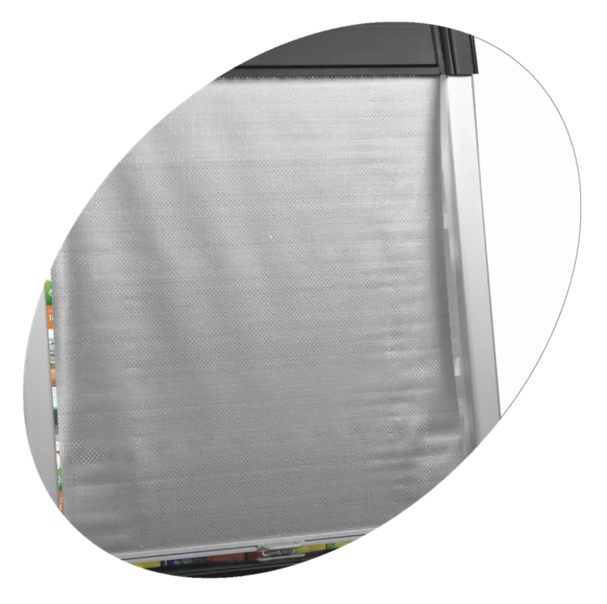 Tefcold Standkühlvitrine ODC60BLACK offen schwarz