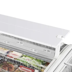 Tefcold Supermarkt-Kühler/ Gefriertruhe TWIN HEAD A-CF in Anthrazit