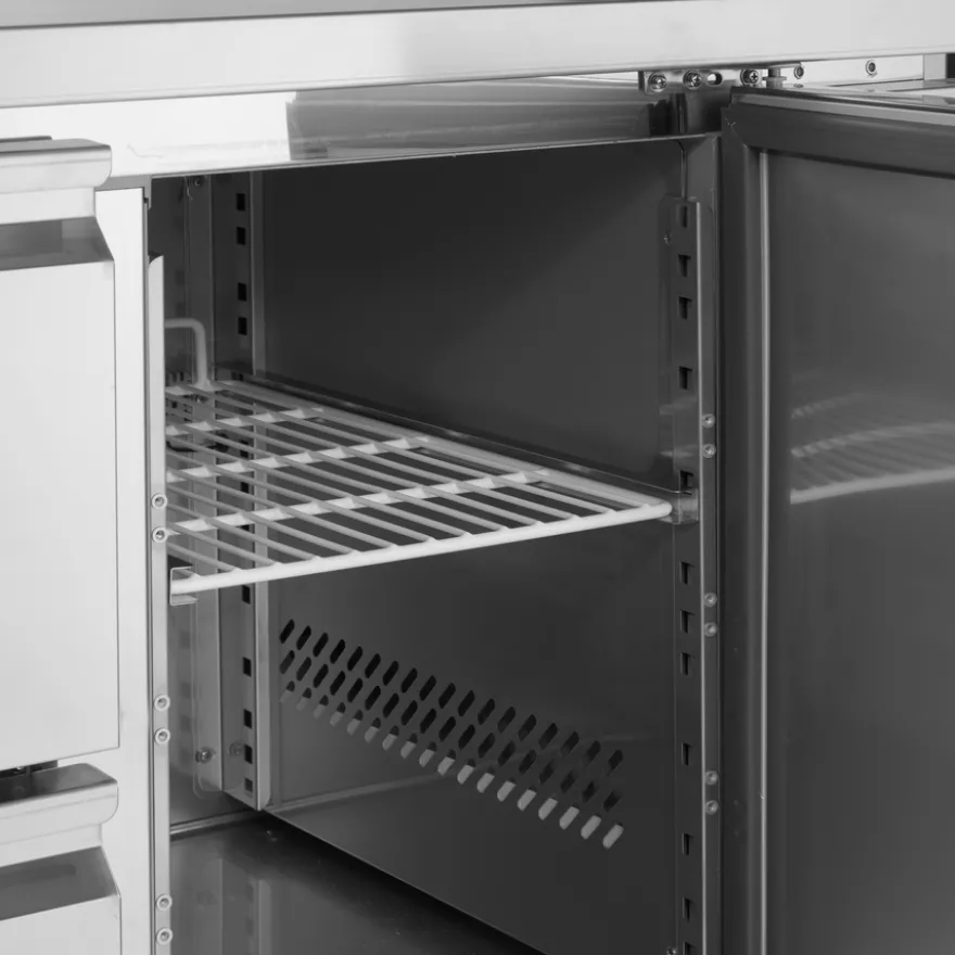 Tefcold ThekenkühlschrankCK7210X1SP, GN1/1, mit Aufkantung