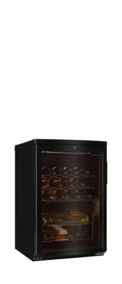 Tefcold Unterbau Weinkühlschrank SC85 BLACK, 1 Temperaturzone