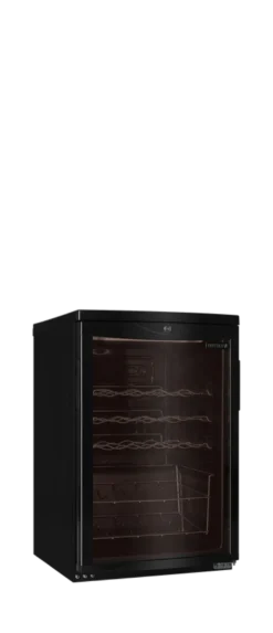 Tefcold Unterbau Weinkühlschrank SC85 BLACK, 1 Temperaturzone