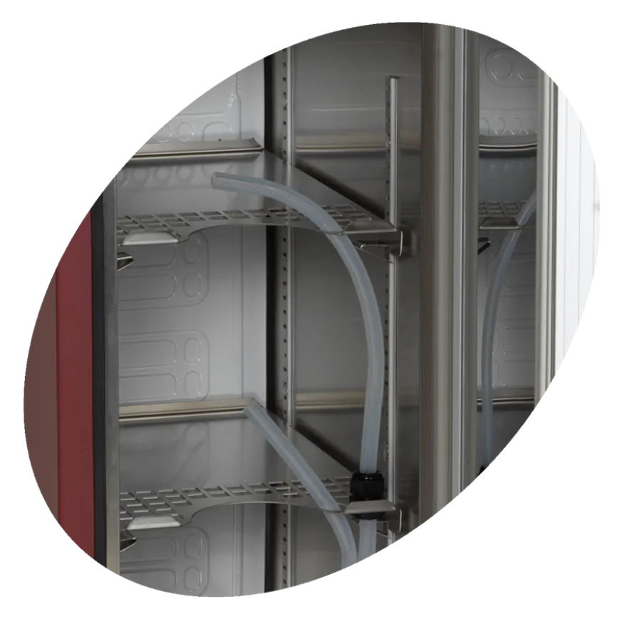 Tefcold Wein-Dispenser-Kühlschrank DKS95-3/10L