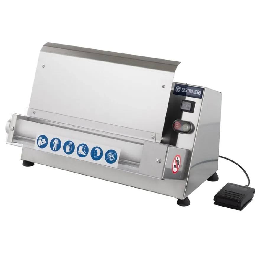 Teigausrollmaschine PROFI 42 N mit Fußpedal für Teiglinge bis 40 cm