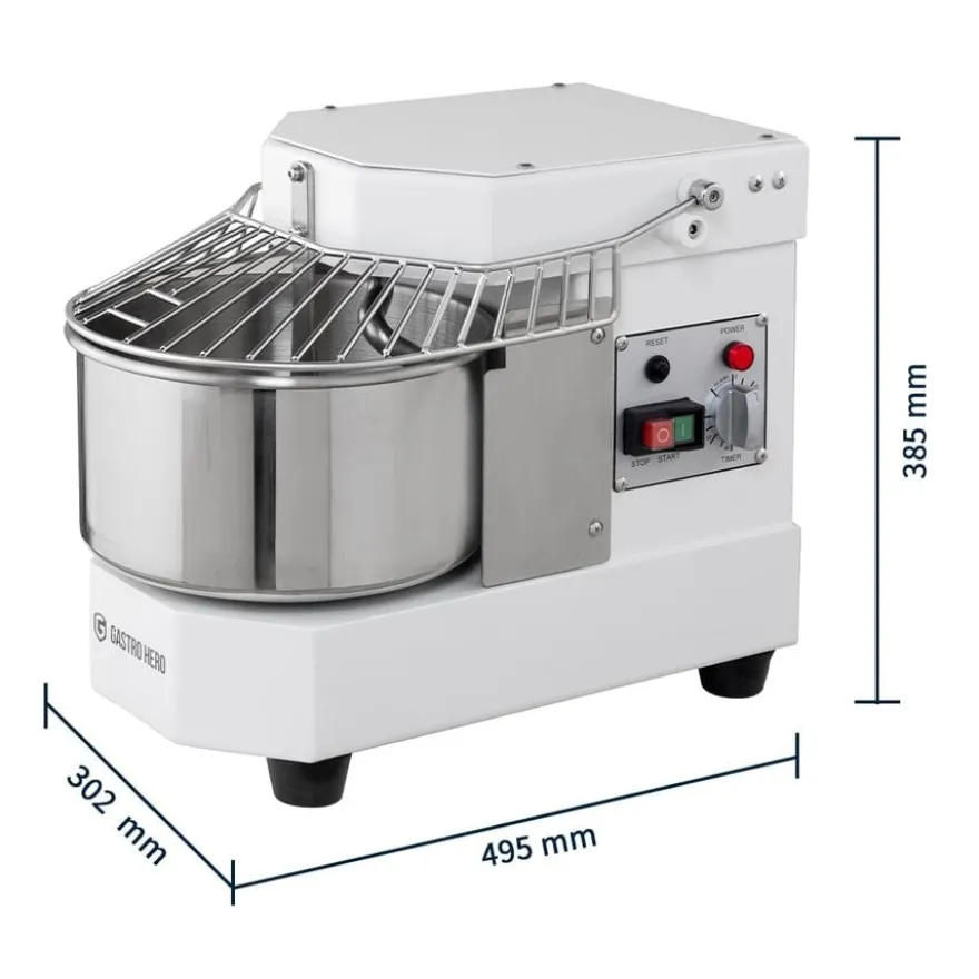 Teigknetmaschine ECO 8 230 Volt - fester Kopf