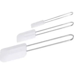 Teigschaber mit weich-elastischem Schaber, Länge gesamt 26 cm