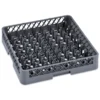 Tellerkorb Dish Rack 98, mit 64 Fingern, 50 x 50 x 10 cm, Polypropylen