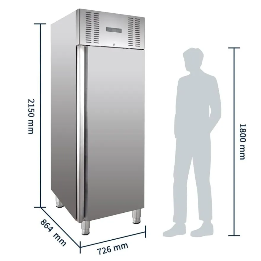 Tiefkühlschrank ELINE 650 GN 2/1 Monoblock - hohe Energieeffizienz
