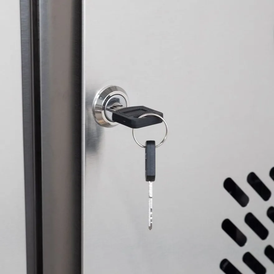 Tiefkühltisch ECO 2/0 mit Aufkantung - GN 1/1