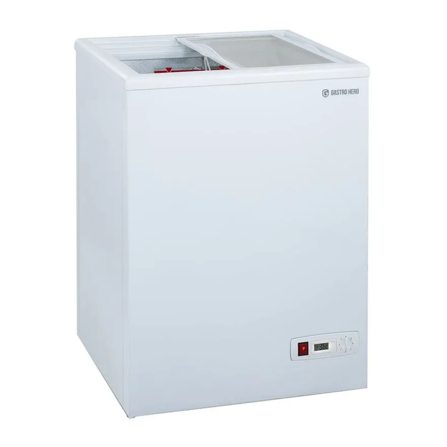 Tiefkühltruhe ECO 100 mit Glasschiebedeckel
