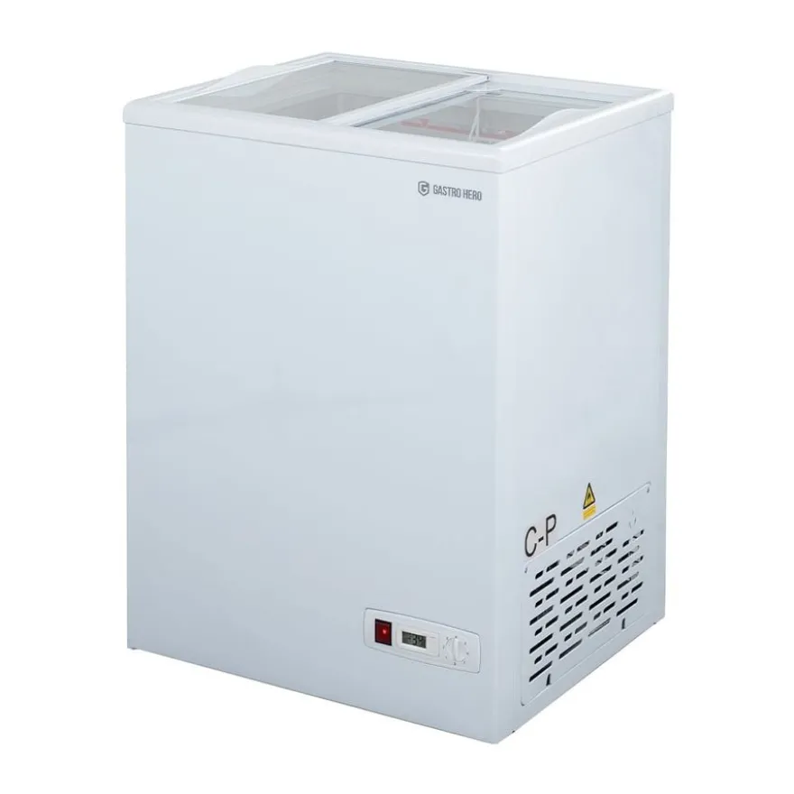Tiefkühltruhe ECO 100 mit Glasschiebedeckel