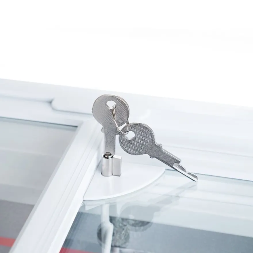 Tiefkühltruhe ECO 200 mit Glasschiebedeckel