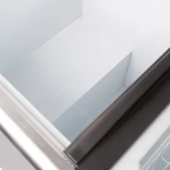 Tiefkühltruhe ECO 450 mit Glasschiebedeckel, 4 Rollen