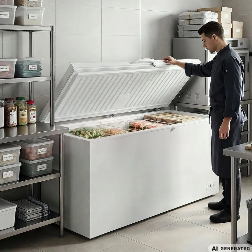 Tiefkühltruhe ECO 650 mit Klappdeckel