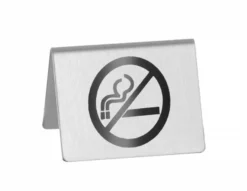 Tischschild "Rauchverbot"