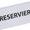 Tischschild RESERVIERT,Breite 120 mm, Höhe 55 mm