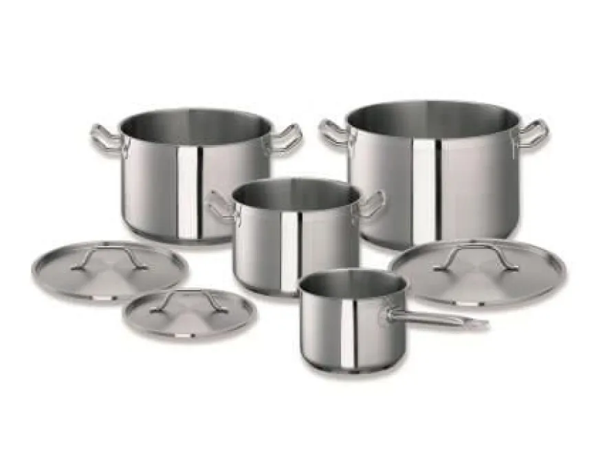 Topfset Chef, Edelstahl, 7-tlg., inkl. Deckel