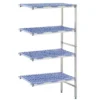 Tournus Modulares Regalsystem - ECK - 4 Böden - 64,9x50x175cm