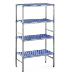 Tournus Modulares Regalsystem - Linear - 4 Böden - 69x50x175cm