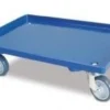 Transportroller geschlossene Deckfläche blau