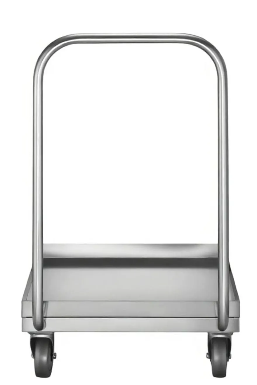 Transportwagen ECO für Spülkörbe 50x50 cm mit Griff