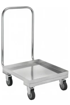 Transportwagen ECO für Spülkörbe 50x50 cm mit Griff