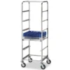 Transportwagen für 12 Spülmaschinenkörbe 500x500 mm
