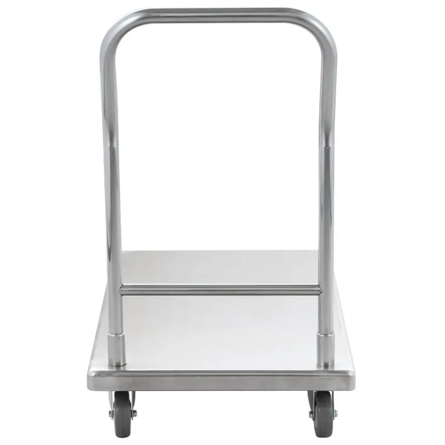 Transportwagen / Plattformwagen FT-A, 90 x 55 x 87 cm, bis 300 kg Traglast, Edelstahl