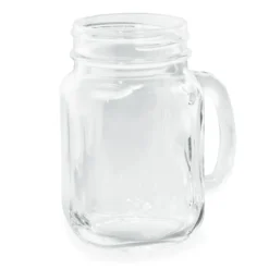 Trinkglas mit Henkel Caro, 0,45 ltr., 10,7 x 7,7 x 13,3 cm, Glas