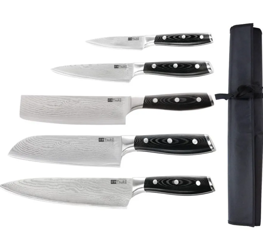 Tsuki 5-teiliges Messerset mit Tasche