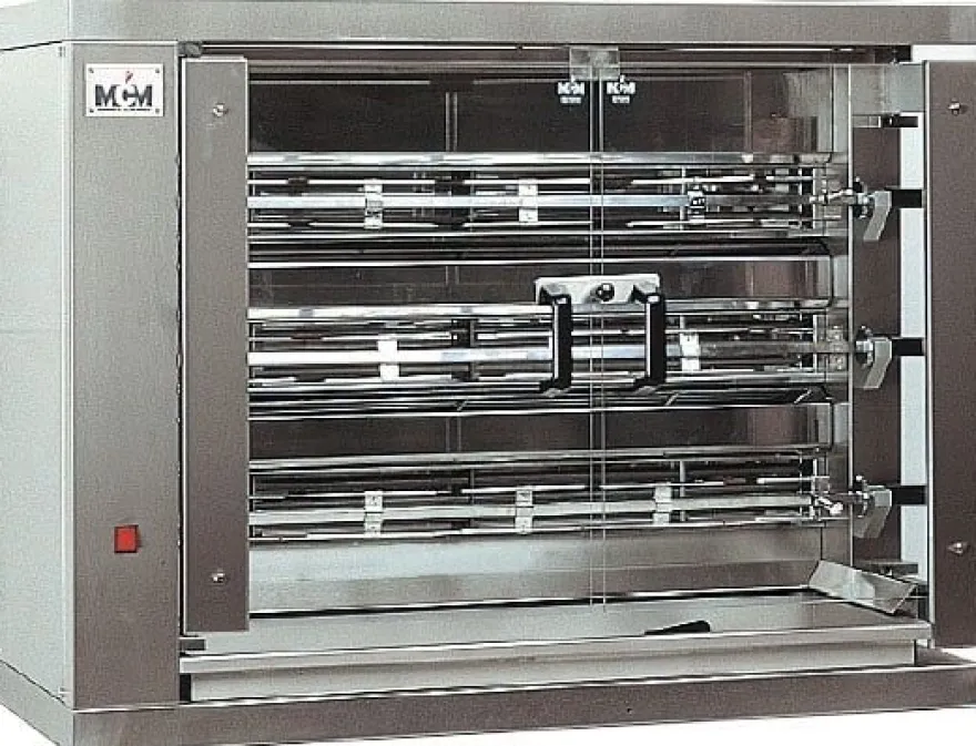 Vertikaler Hähnchengrill ECO 3 - mit Erdgas