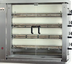 Vertikaler Hähnchengrill ECO 4 - mit Erdgas