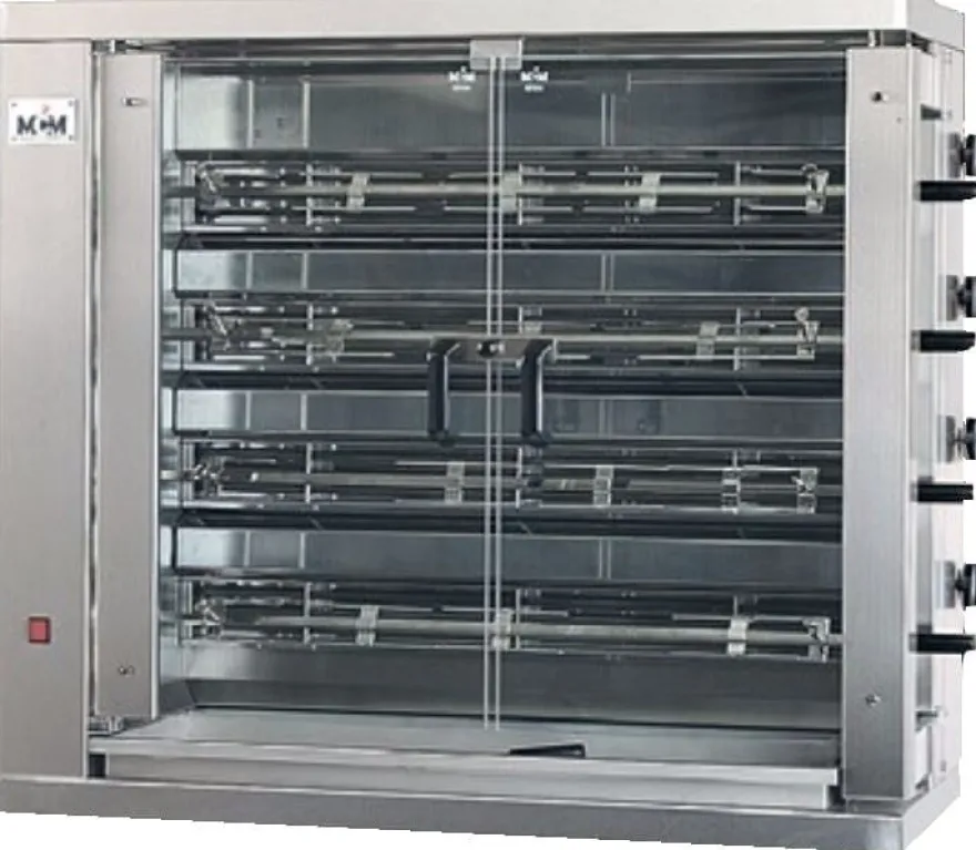 Vertikaler Hähnchengrill ECO 4 - elektronisch