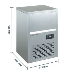 Vollwürfel Eisbereiter ECO 40 kg