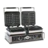 Waffeleisen Bruxelles 16x10 - doppelt, wechselbare Backplatten