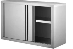 Wandhängeschrank mit Schiebetüren Basic 18, AISI 201