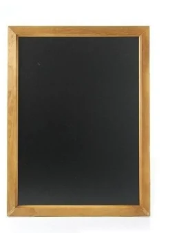 Wandtafel / Kreidetafel mit Holzrahmen, 400 x 600 mm