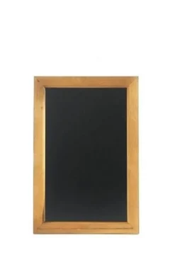 Wandtafel / Kreidetafel mit Holzrahmen, 400 x 600 mm