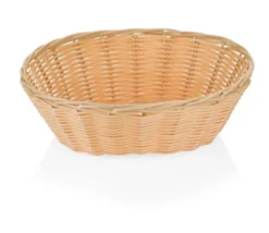 WAS Germany Brotkorb aus Poly-Rattan oval 23x17,5x8cm