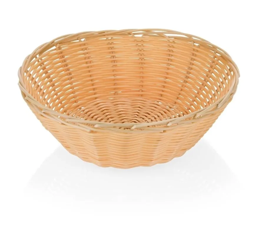 WAS Germany Brotkorb aus Poly-Rattan rund Ø 22,5cm