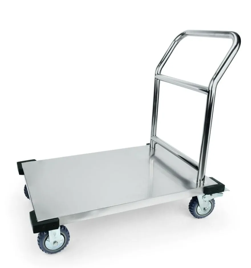 WAS Germany Gepäckwagen, Transportwagen 91,5x51cm, Höhe 90cm, 27kg