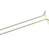 WAS Germany Gläserschiene 40 cm, vermessingt